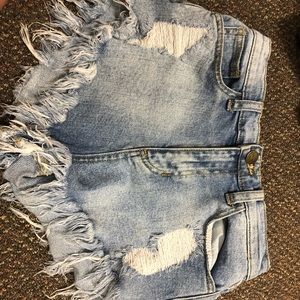 Jean shorts